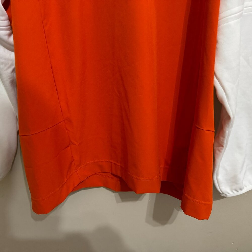 Nike Clemson Tigers Football Sideline On-Field 1/4 Zip Jacket Hoodie Men NEW - Picture 4 of 13